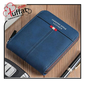 1pc Men's Vintage & Multifunctional Zipper Wallet