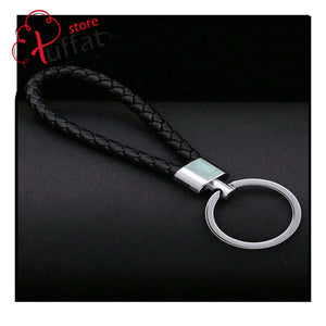 1pc Men Braided Detail Fashionable Keychain