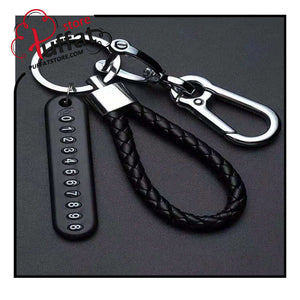 Anti Loss Car Keychain Couple Mini Keychain Pendant Casual