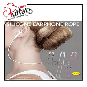 2pcs Soft Silicone Anti-Lost Strap For AirPods