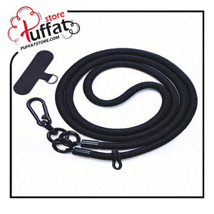 1pc Nylon Shoulder Crossbody Bag With Phone Lanyard Strap