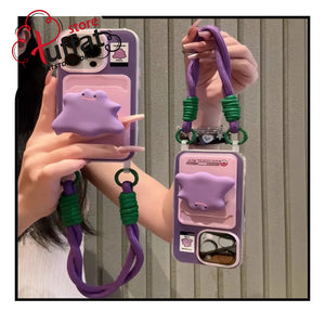 Sequins Ghosts And Spirits/Lanyard Phone Case/Apple Wallet Phone Case