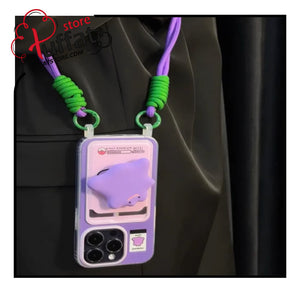 Sequins Ghosts And Spirits/Lanyard Phone Case/Apple Wallet Phone Case