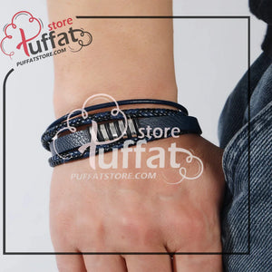 Fashionable and Popular Men Braided Layered Bracelet