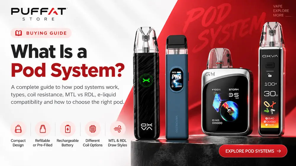 What Is a Pod System? Complete Buying Guide in Egypt 2026