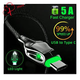 Customer Reviews 4.94 All ReviewsImageRating All Filter by product（color or size） All Sort by Recommend will repurchase (1)fast logistics (1)Comfortable strap (1)Suitable size (1)beautiful (3)good quality (5)exquisite high grade (2)dislike (1) m***i 10 Jun,2024 Color: BlackSize: 1.5M its a nice good quality charging cable.i love it. Translate Helpful (1) n***0 13 Sep,2024 Color: BlackSize: 2m Love the light Translate Helpful (1) a***t 19 Jul,2024 Color: BlackSize: 2m love the look of this cord and how g