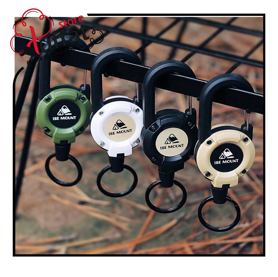 1pc Unisex Outdoor Portable Carabiner Keychain