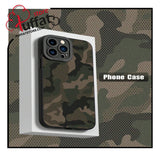 1pc TPU Camera Anti-Collision Fashionable Camouflage Printed Protective Case