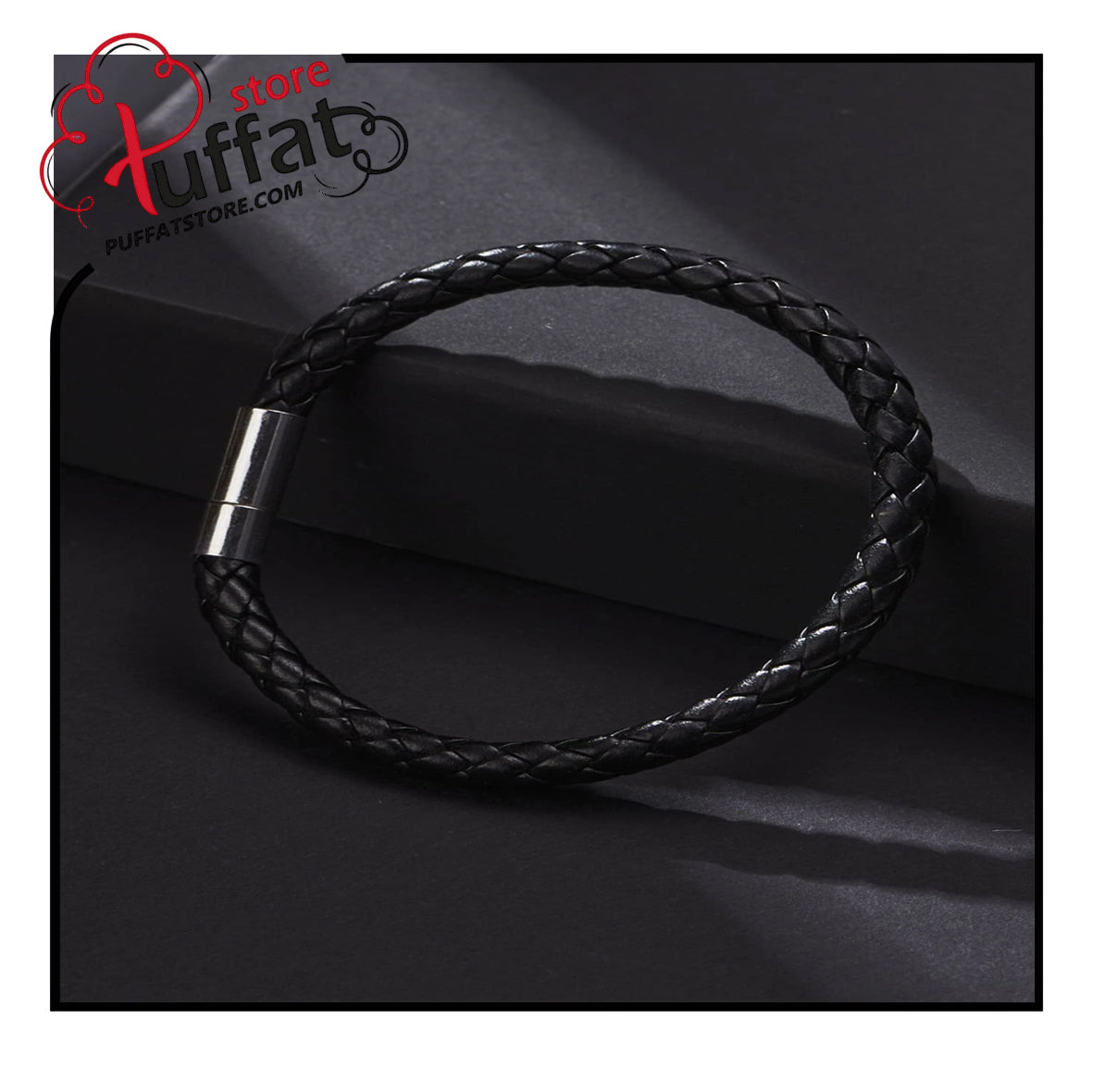 Fashionable and Popular Men Magnetic Braided Bracelet