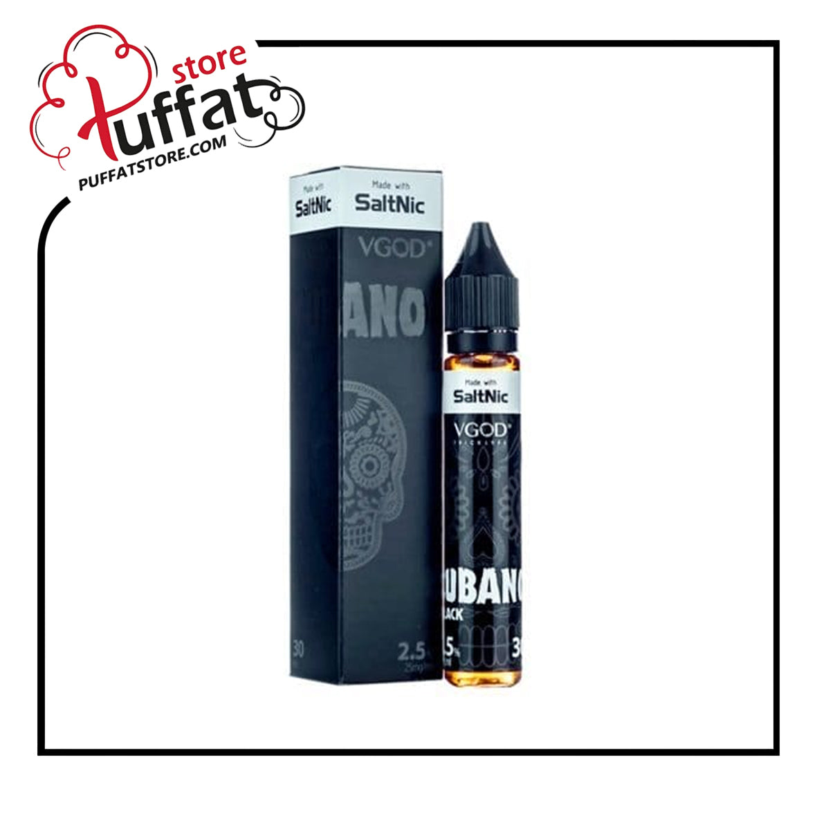 VGOD SaltNic Cubano Black E Liquid 30ml