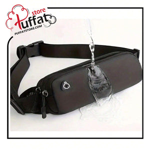 Men's Sport Sling Bag Plus -Water-Resistant, Earphone-Friendly