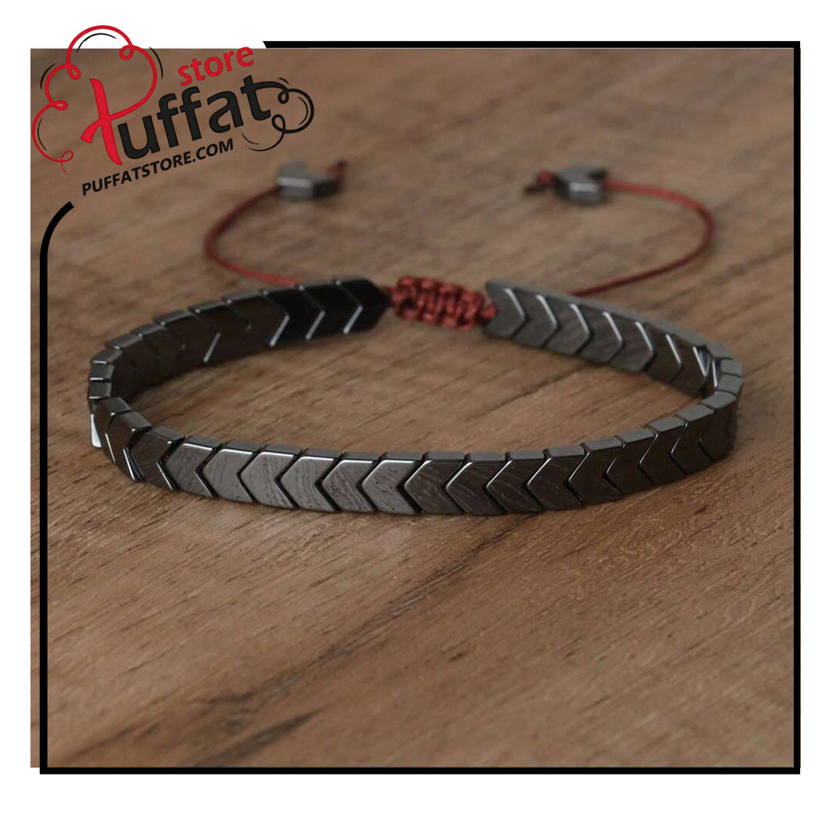 gxtbw 1pcs Arrow Design Hematite Bracelet Balance Bracelet