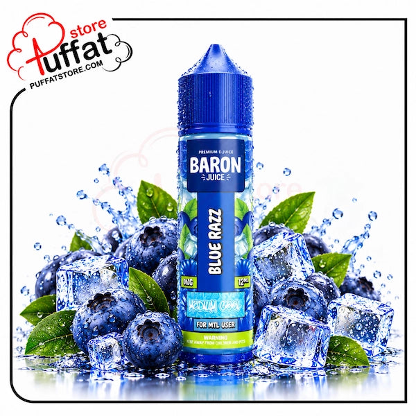 Baron Ice Blue Razz MTL 60ml