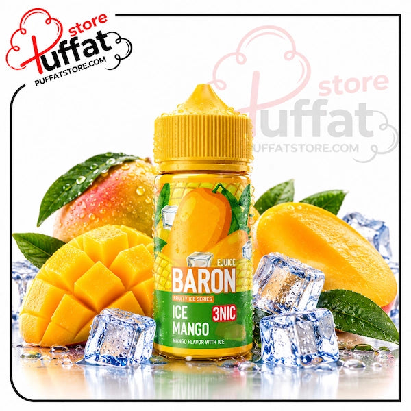 Baron Ice Mango DL 100ml | ليكويد بارون مانجا آيس