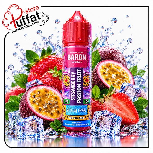 Baron Ice Strawberry Passion Fruit MTL 60ml