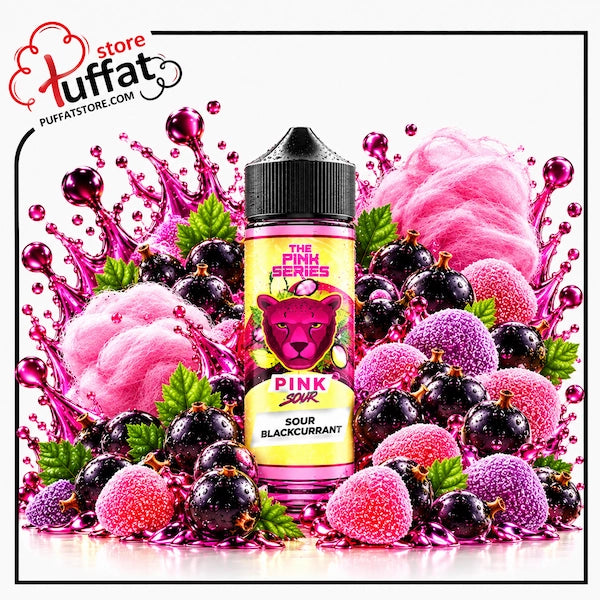 Tantalize your taste buds with The Pink Series Pink Sour by Dr Vapes, now available at Puffat Store—featuring an electrifying blend of tart sour blackcurrant candy, fluffy sweet cotton candy, sugar-coated gummy berries, and vibrant juice splashes for a tangy, mouth-puckering all-day vape.