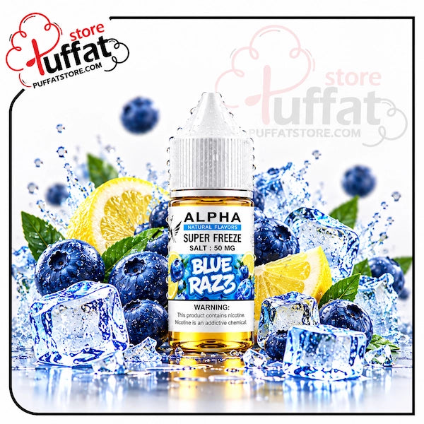 Frisky Alpha Super Freeze Blue Razz SaltNic 30ml