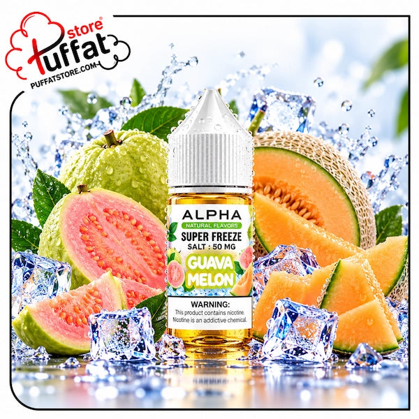 Frisky Alpha Super Freeze Guava Melon SaltNic 30ml