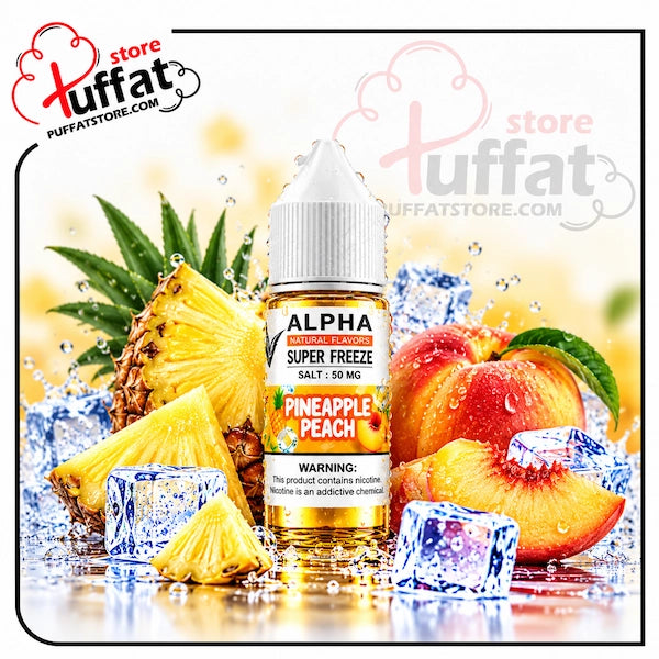 Frisky Alpha Super Freeze Pineapple Peach SaltNic 30ml