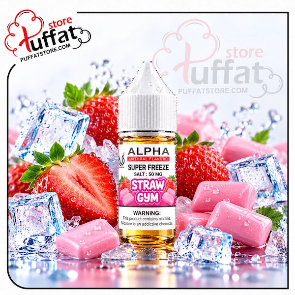 Frisky Alpha Super Freeze Straw Gum SaltNic 30ml