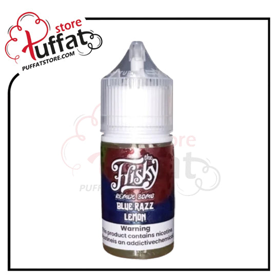 Vape juice bottle labeled 'The Flistsy' with 'Puffatstore' branding in the corner.