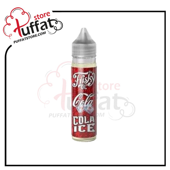 Vape juice bottle labeled 'Fizzy Cola Ice' with Tuffat branding on a white background.