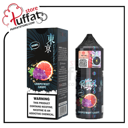 Vape device and packaging with 'Puffat' branding on a white background