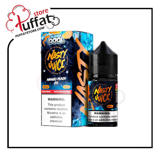 PUFFAT-NastyJuiceMangoPeachIceSuperCoolSalt30ml