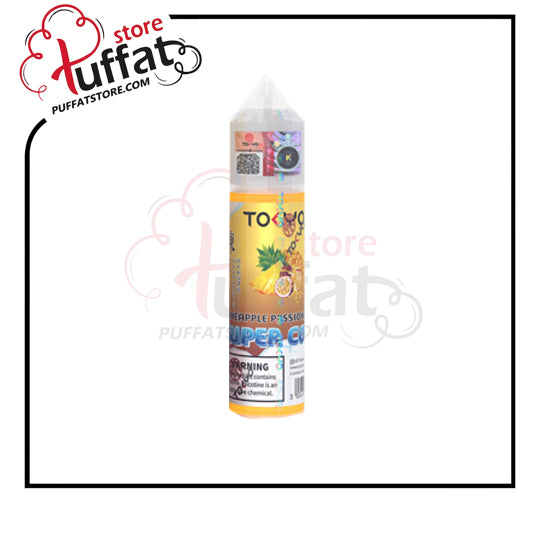 Tokyo Super Cool Pineapple Passion Fruit MTL E-Liquid 60ML