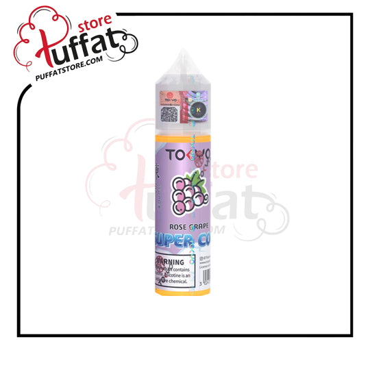 Tokyo Super Cool Rose Grape MTL E-Liquid 60ML