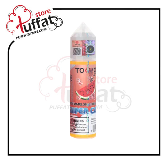 طوكيو سوبر كول واترميلون بابل جام 60 مل | Watermelon Bubblegum MTL