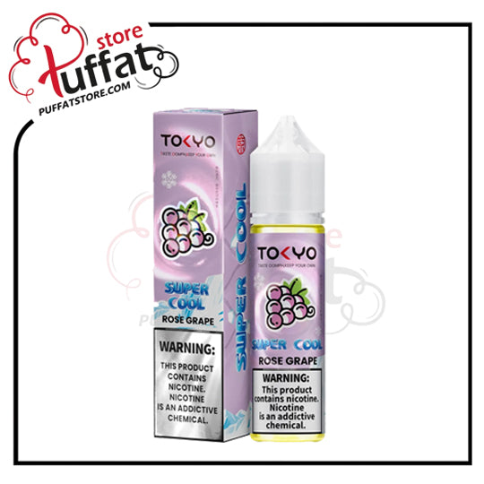 Rose Grape Ice – Tokyo Super Cool DL E-Liquid 60ml