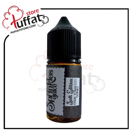 Vape juice bottle with label on a white background, featuring the brand 'Puffat'.