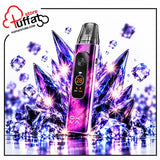 Upgrade your vape with the enchanting OXVA Xlim Pro 4 Pod Kit in Stardust Purple—featuring a dreamy cosmic purple marble finish, vivid digital screen, stunning crystal aesthetics, and unmatched flavor delivery.