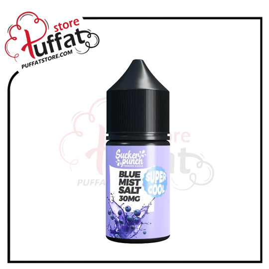 Sucker Punch – Blue Mist Super Cool Salt E-Juice 30ml