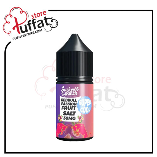 Sucker Punch – Redbull Passionfruit Super Cool Salt E-Juice 30ml