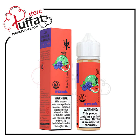 Tokyo Classic Series Iced Blueberry Watermelon E-Liquid 60ml 3 mg