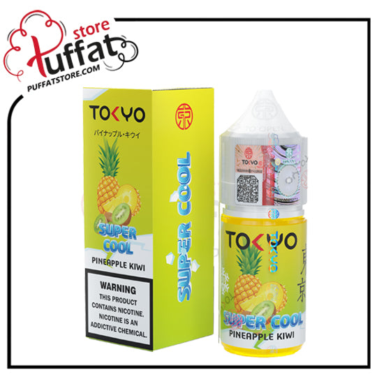 Tokyo Pineapple Kiwi – Super Cool Salt 30ml
