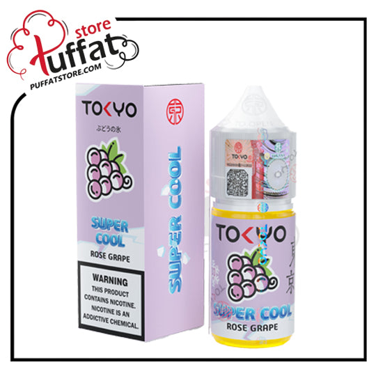 Tokyo Rose Grape Ice – Super Cool Series Salt 30ml
