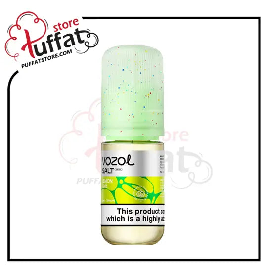 VooPoo Salt e-liquid bottle with green cap on a white background, featuring Puffatstore branding.