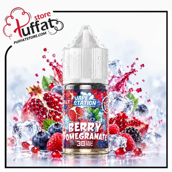 Vape Station Berry Pomegranate Super Ice Salt 30ml