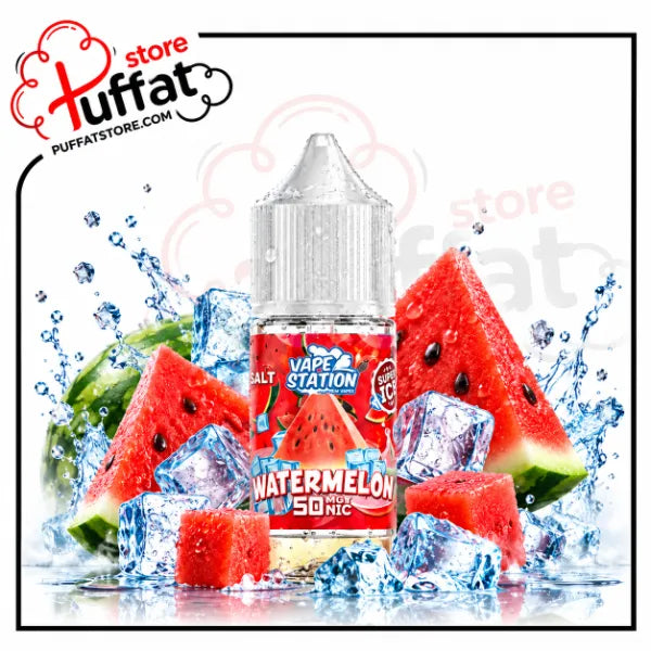 Vape Station Watermelon Super Ice Salt 30ml
