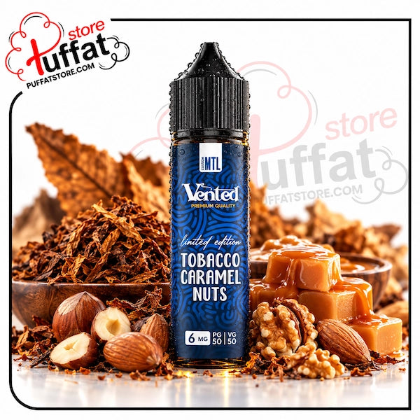 Vented Tobacco Caramel Nuts MTL 60ml