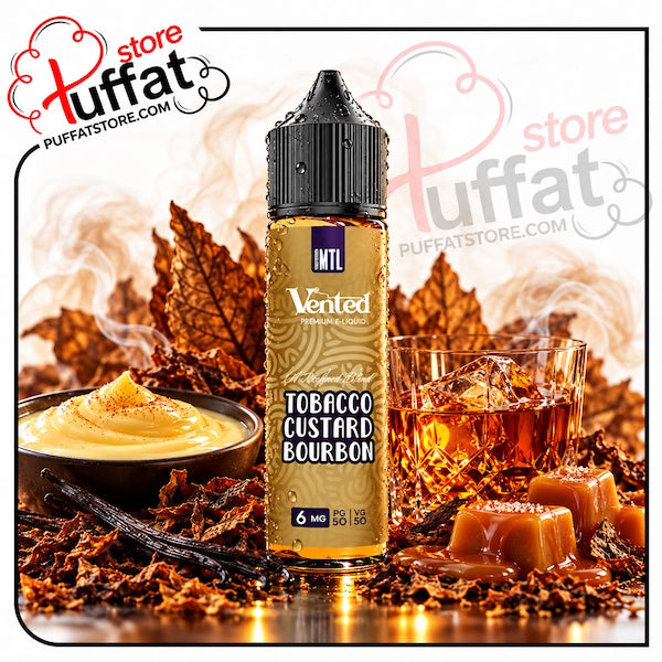 Vented Tobacco Custard Bourbon MTL 60ml