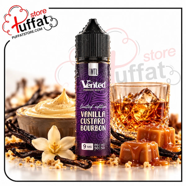 Vented Vanilla Custard Bourbon MTL 60ml
