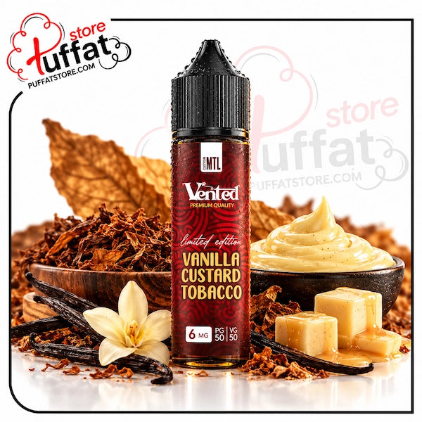 Vented Vanilla Custard Tobacco MTL 60ml
