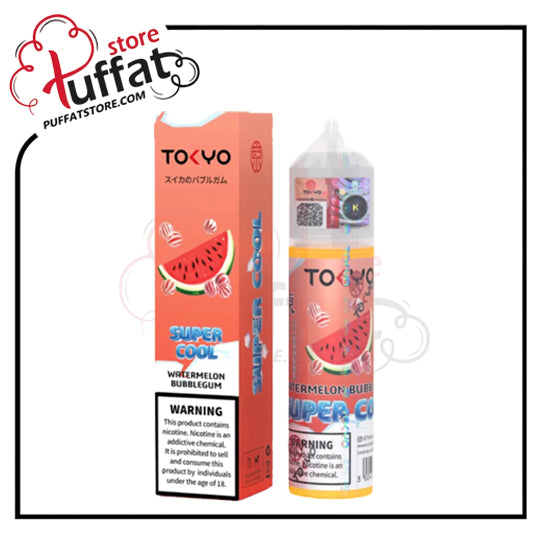 Watermelon Bubblegum Ice – Tokyo Super Cool DL E-Liquid 60ml