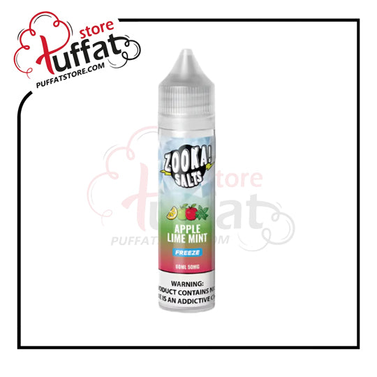 Zooka Freeze Apple Lime Mint MTL E-Liquid 60ML