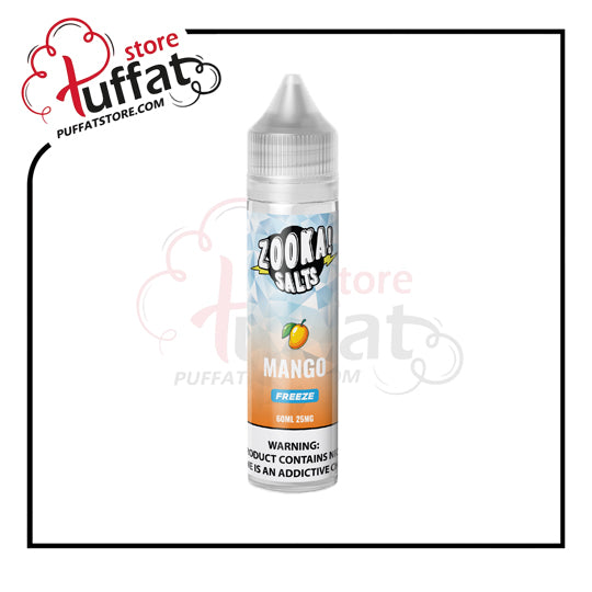 Zooka Freeze Mango MTL E-Liquid 60ML