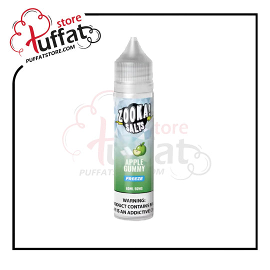 Zooka Freeze Apple Gummy MTL E-Liquid 60ML